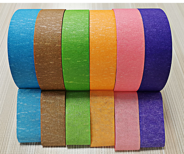 現貨 美紋紙膠帶紙 可寫字汽車噴漆烤漆米白色美紋紙膠帶 廠家